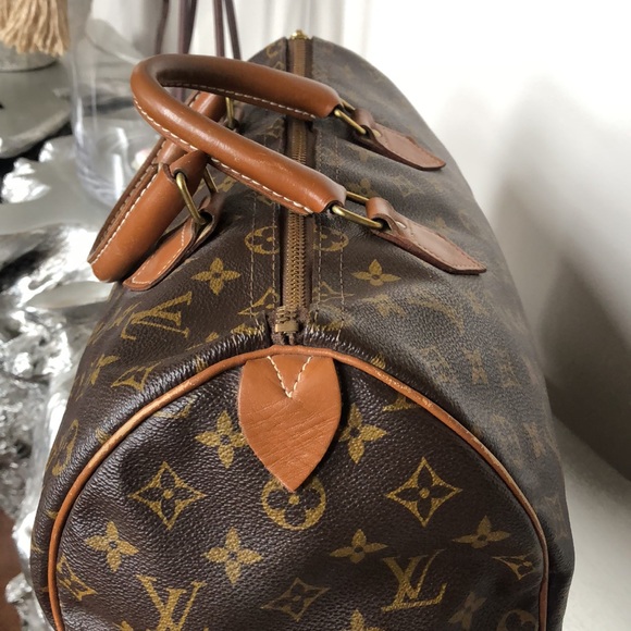 ❌SOLD❌⭐️RARE ⭐️Louis Vuitton Speedy 35 - French Company USA ✨ COLLECTIBLE - Picture 12 of 16